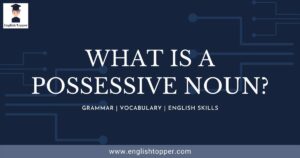 What is a Possessive Noun? (with examples) | Best Guide 2022