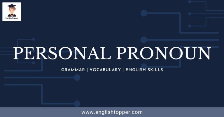 Personal Pronoun | (Definition & Examples) | Full Guide 2022